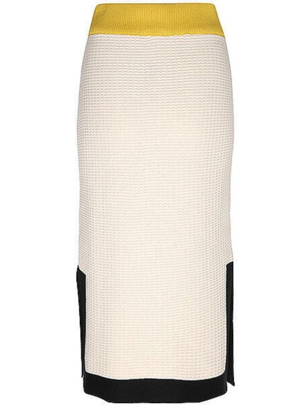 SKFK Gilda Organic Cotton Cream Midi Skirt
